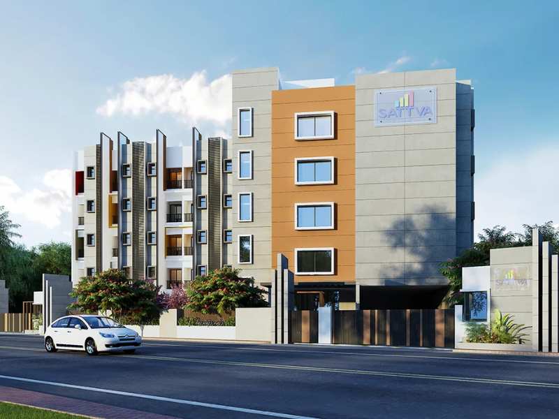 Rooftop terrace with city views