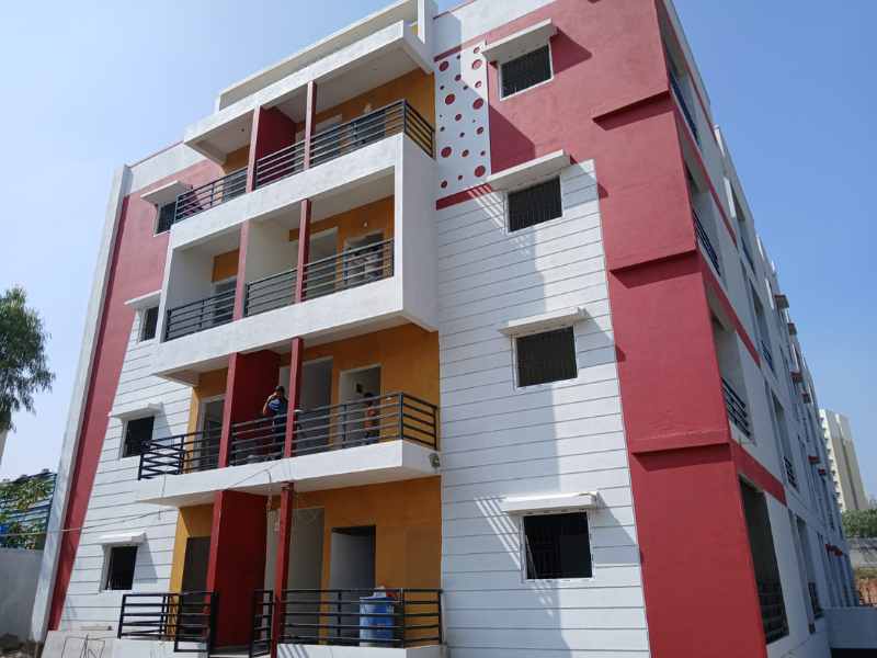 Rooftop terrace with city views